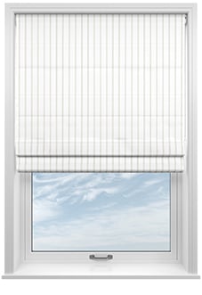 Laura Ashley Farnworth, Natural - Twist&Fit Roman Blind